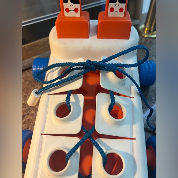 Vintage LACER RACER a shoe car to learn shoe tying Including Box - Picture 3 of 5